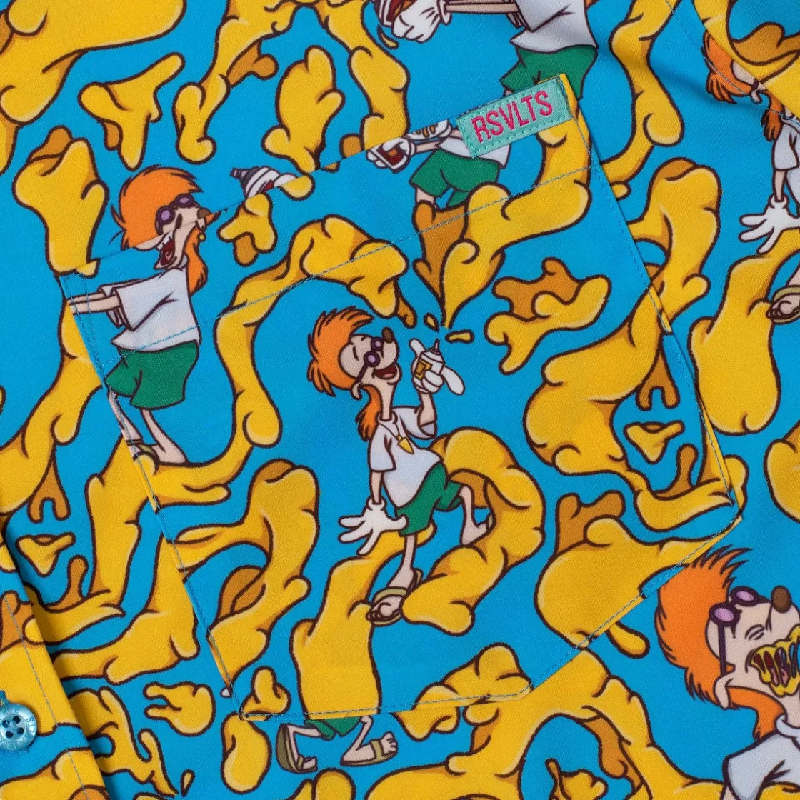 A Goofy Movie|Matching Sets|Disney ’s A Goofy Movie "Chedda Whizzy!" – KUNUFLEX Short Sleeve Shirt