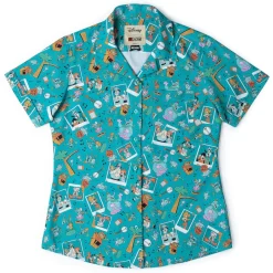 A Goofy Movie|Disney|Disney ’s A Goofy Movie "Lester’s Possum Park" – Women's KUNUFLEX Short Sleeve Shirt