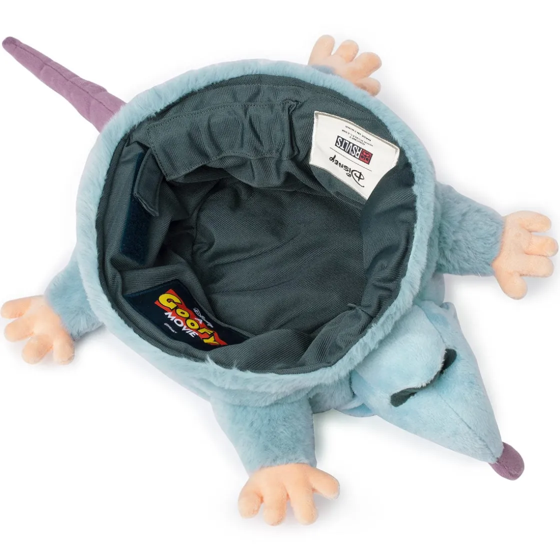 A Goofy Movie|Accessories|Disney ’s A Goofy Movie "Lester's Possum Pal" – Plush Hat