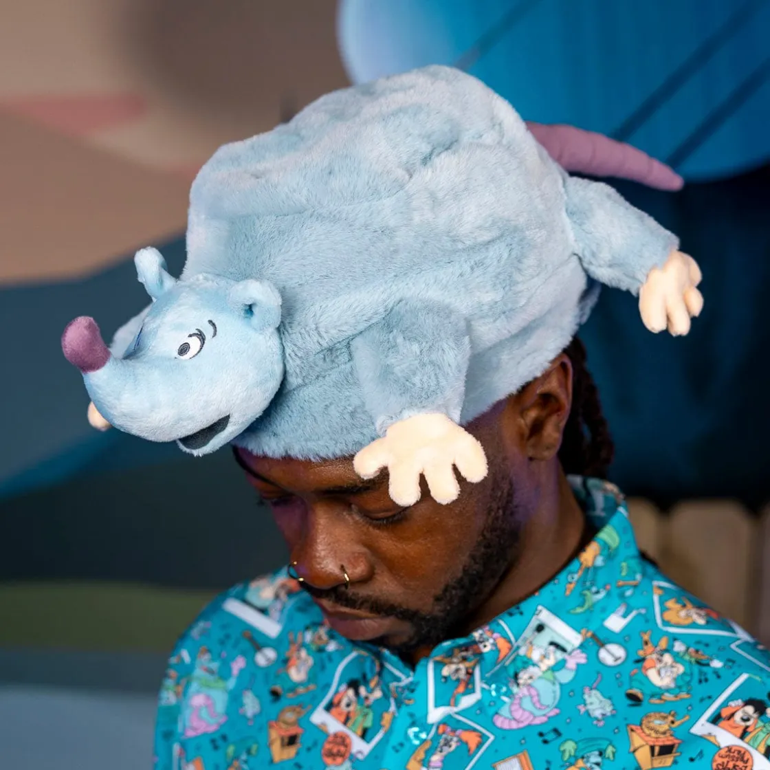 A Goofy Movie|Accessories|Disney ’s A Goofy Movie "Lester's Possum Pal" – Plush Hat