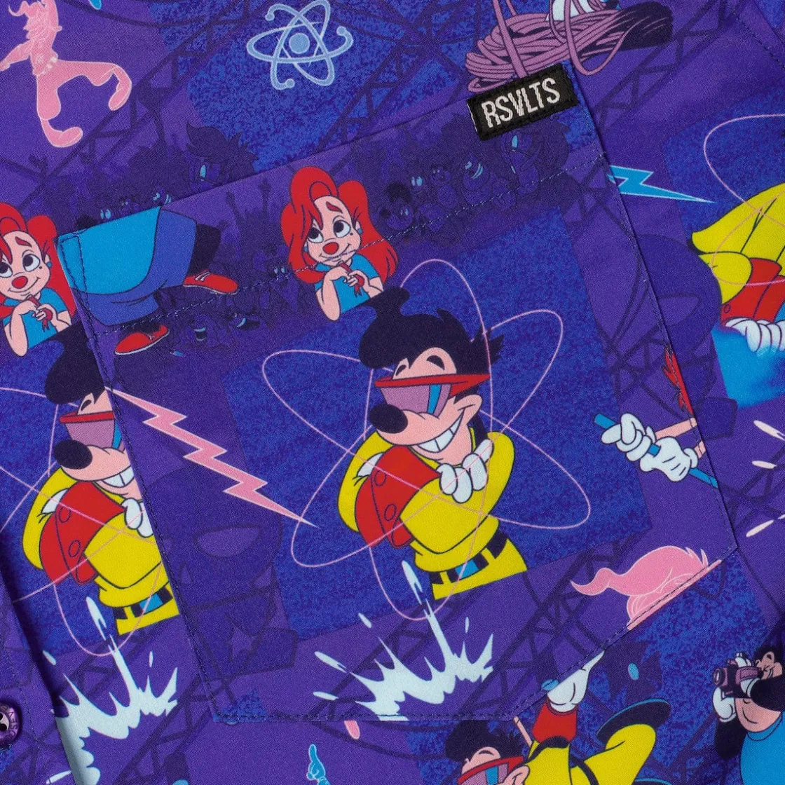 A Goofy Movie|Short Sleeves|Disney ’s A Goofy Movie "Max Voltage" – KUNUFLEX Short Sleeve Shirt