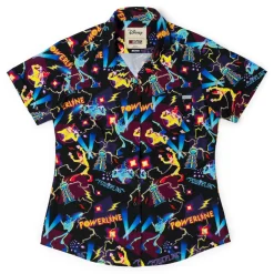 A Goofy Movie|Disney|Disney ’s A Goofy Movie "Powerline" – Women's KUNUFLEX Short Sleeve Shirt