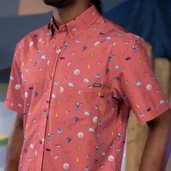A Goofy Movie|Short Sleeves|Disney ’s A Goofy Movie "Road Trip Trinkets" – KUNUFLEX Short Sleeve Shirt