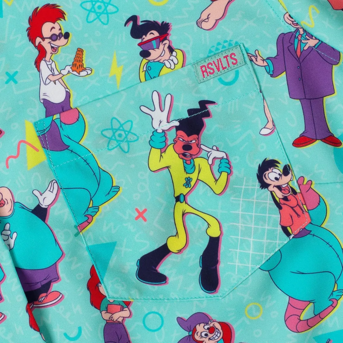 A Goofy Movie|Disney|Disney ’s A Goofy Movie "The Whole Goofin' Gang" – Women's KUNUFLEX Short Sleeve Shirt