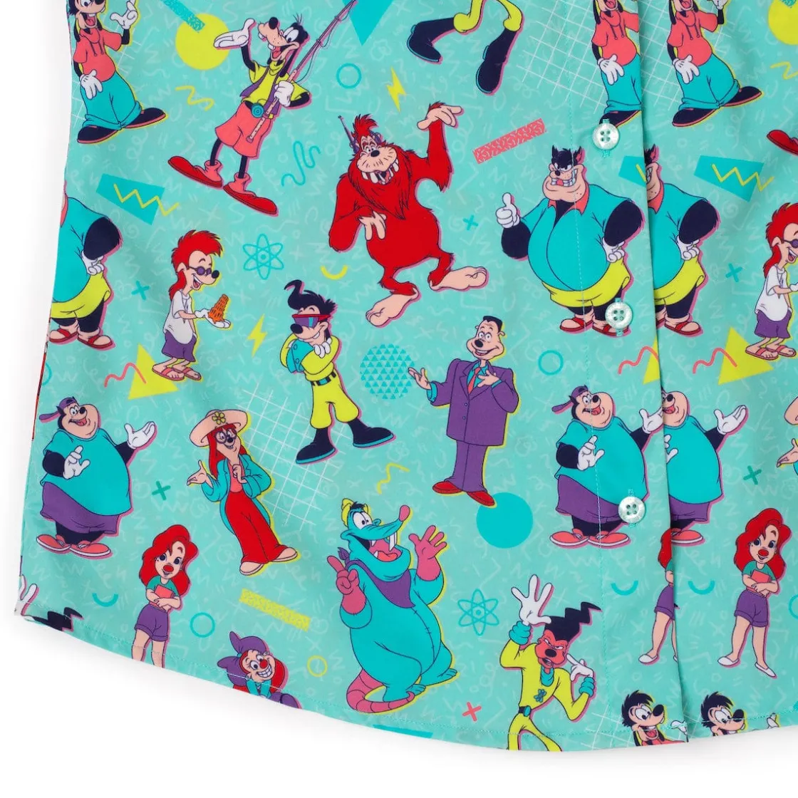 A Goofy Movie|Disney|Disney ’s A Goofy Movie "The Whole Goofin' Gang" – Women's KUNUFLEX Short Sleeve Shirt