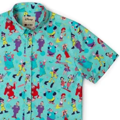 A Goofy Movie|Short Sleeves|Disney ’s A Goofy Movie "The Whole Goofin' Gang" – KUNUFLEX Short Sleeve Shirt