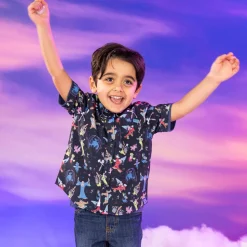 Fantasia|Preschool (2t-5t)|Disney ’s Fantasia 85th Anniversary "Stellar Symphony" – Preschooler KUNUFLEX Short Sleeve Shirt