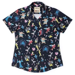 Fantasia|Disney|Disney ’s Fantasia 85th Anniversary "Stellar Symphony" – Women's KUNUFLEX Short Sleeve Shirt