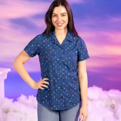 Fantasia|Disney|Disney ’s Fantasia 85th Anniversary "Lil Sorcery" – Women's KUNUFLEX Short Sleeve Shirt