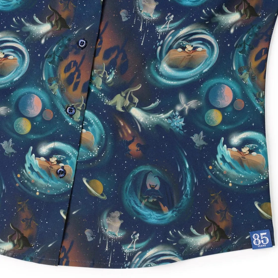Fantasia|Disney|Disney ’s Fantasia 85th Anniversary "Across the Cosmos" – Women's KUNUFLEX Short Sleeve Shirt