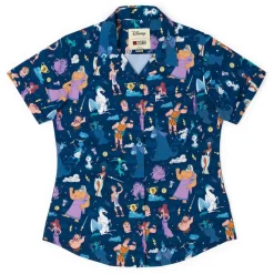 Hercules|Disney|Disney ’s Hercules "Grecian Gallery" – Women's KUNUFLEX Short Sleeve Shirt