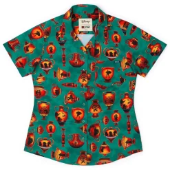 Hercules|Disney|Disney ’s Hercules "Vases of Valor" – Women's KUNUFLEX Short Sleeve Shirt