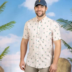 Moana|Short Sleeves|Disney 's Moana "Heihei and Pua" – KUNUFLEX Short Sleeve Shirt