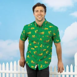 Pluto|Disney|Disney 's Pluto 95th "Pluto and the Gopher" – KUNUFLEX Short Sleeve Shirt