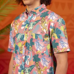 Lion King|Matching Sets|Disney 's The Lion King "Peak Rafiki" – KUNUFLEX Short Sleeve Shirt
