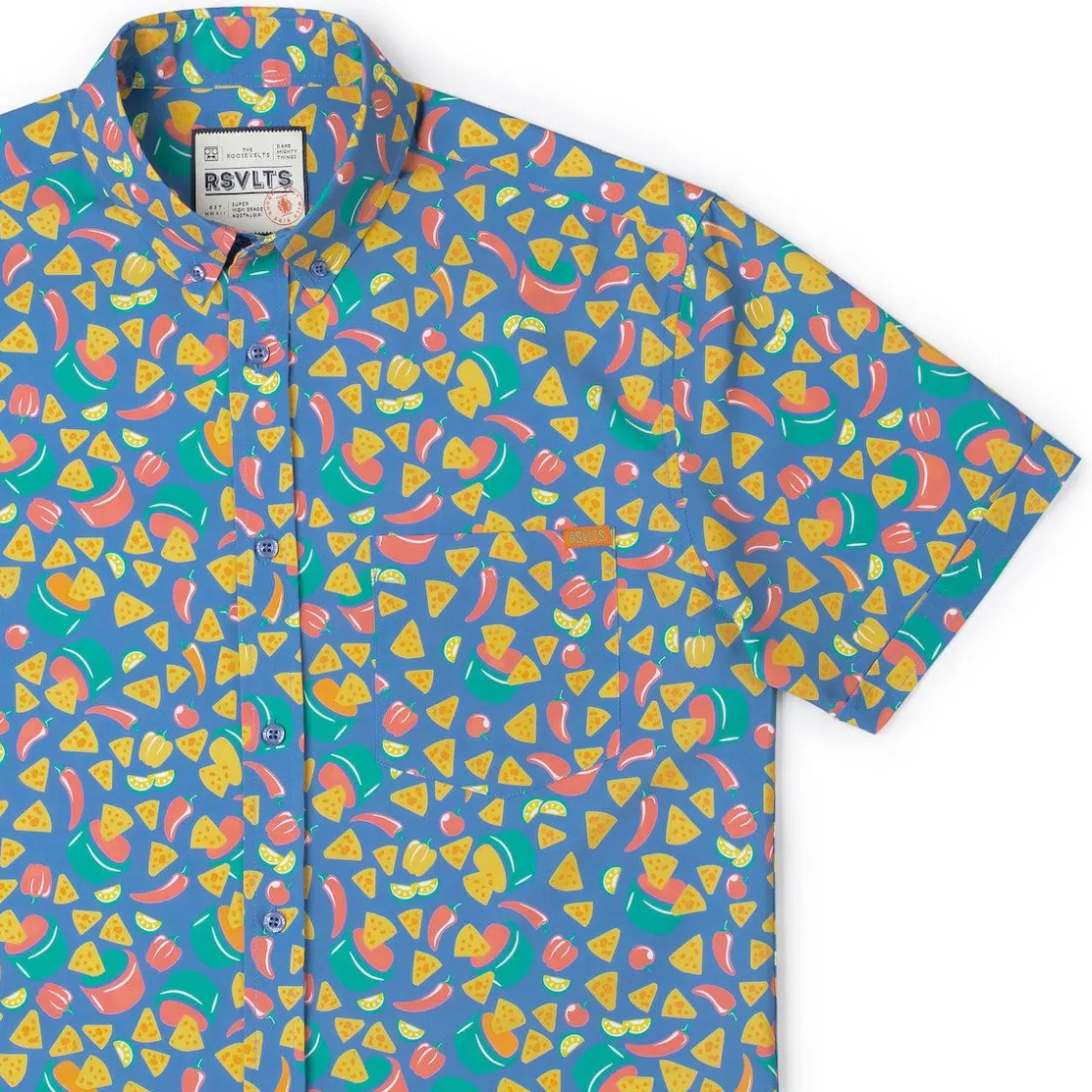 Short Sleeve Shirts|Short Sleeves|RSVLTS Double Dippin’ – KUNUFLEX Short Sleeve Shirt