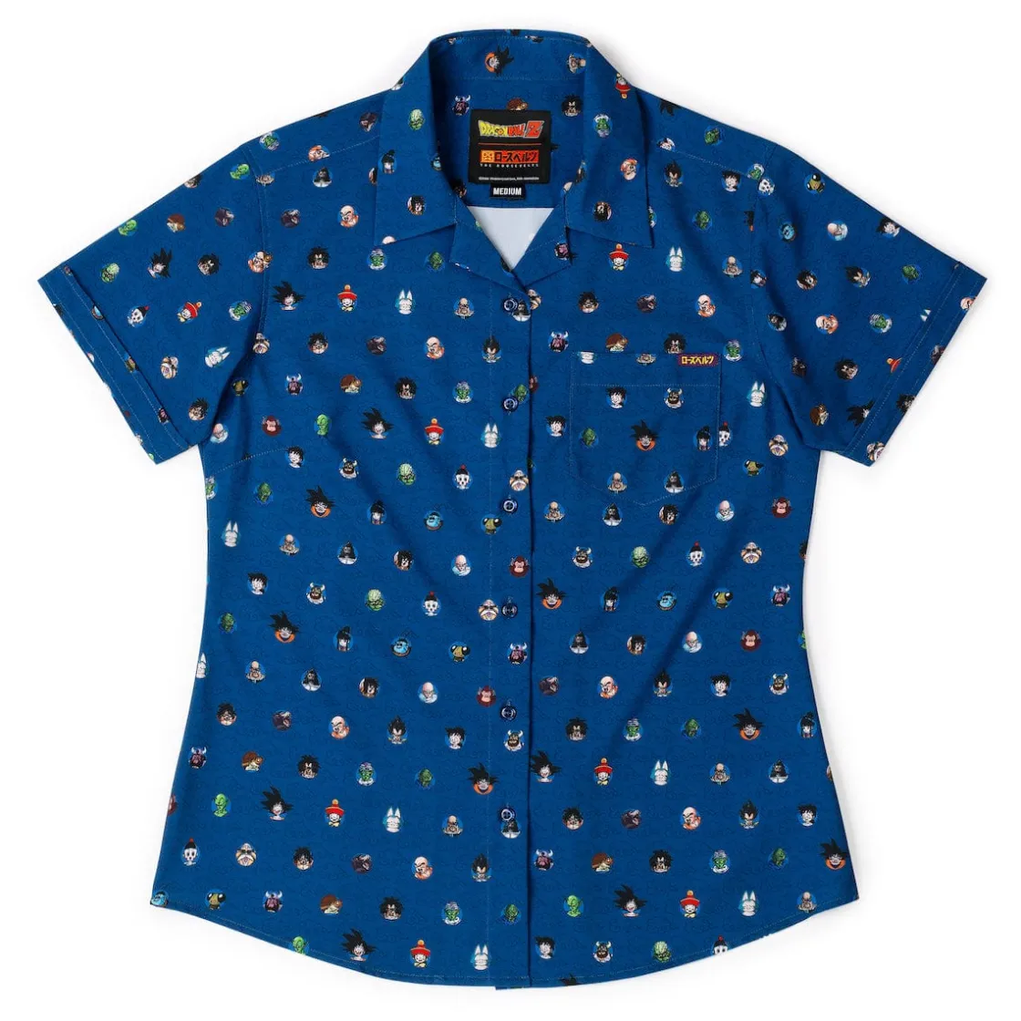 Dragon Ball Z|Anime|Dragon Ball Z "Saiyan Saga" – Women's KUNUFLEX Short Sleeve Shirt