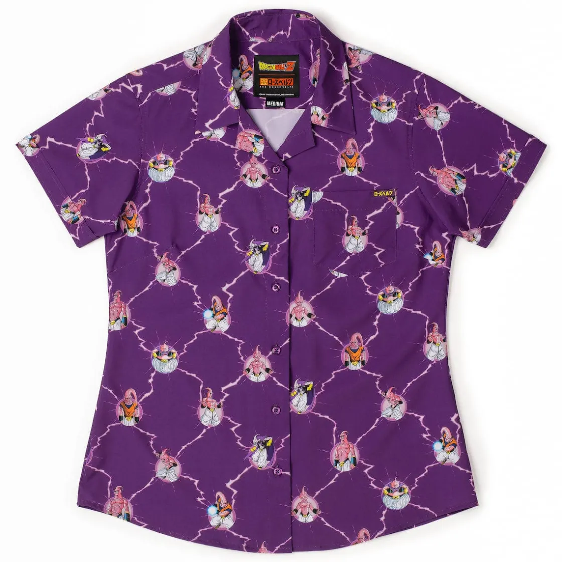Dragon Ball Z|Anime|Dragon Ball Z "The Many Forms of Buu" – Women's KUNUFLEX Short Sleeve Shirt