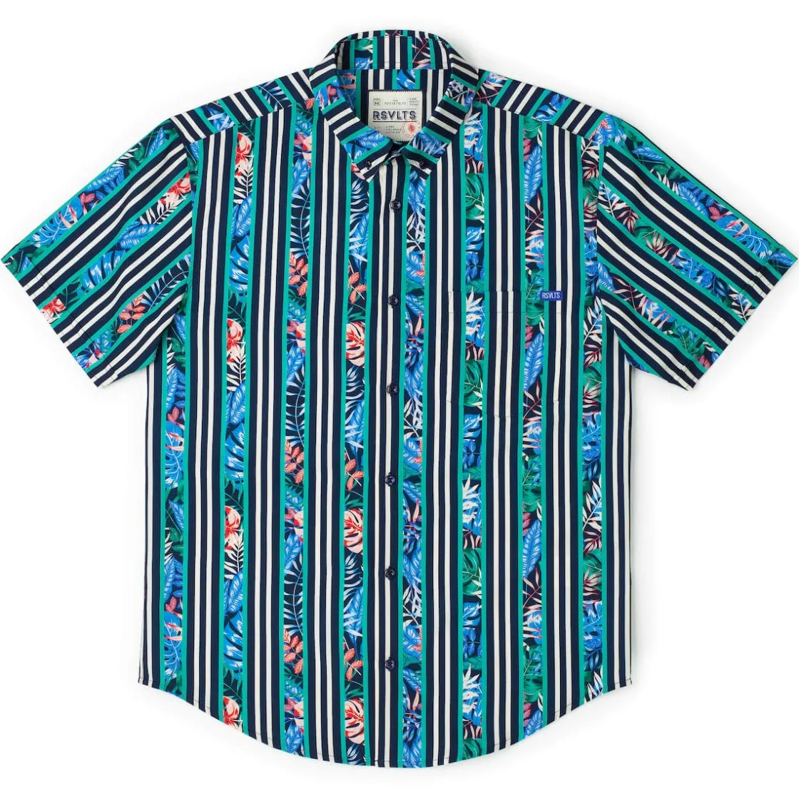 Short Sleeve Shirts|Short Sleeves|RSVLTS Dream Between the Lines – KUNUFLEX Short Sleeve Shirt