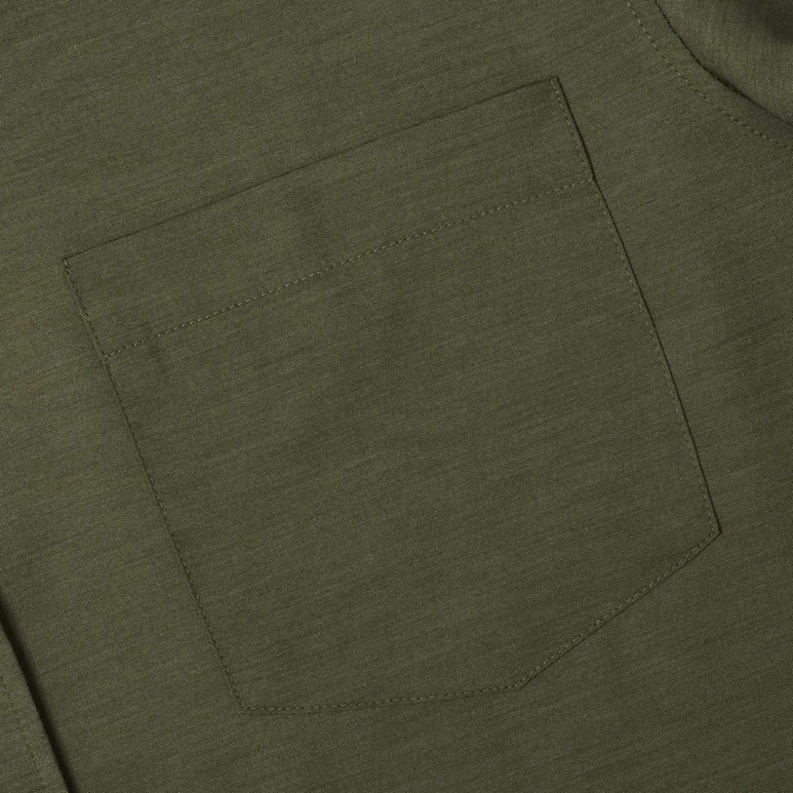 Short Sleeve Shirts|Short Sleeves|RSVLTS Dusty Olive – KUNUFLEX Short Sleeve Shirt