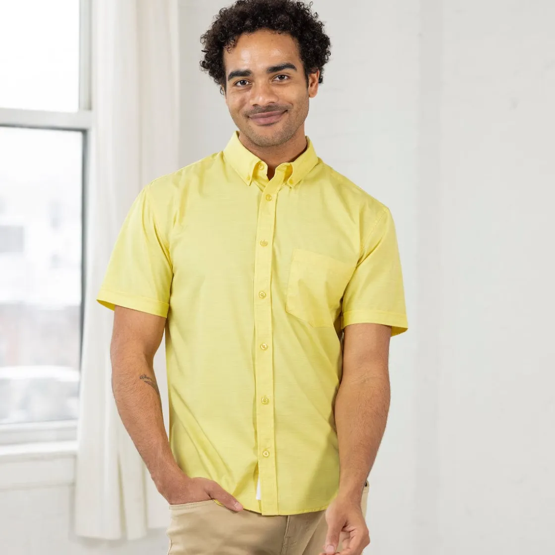 Short Sleeve Shirts|Short Sleeves|RSVLTS Extreme Solar Flare – KUNUFLEX Short Sleeve Shirt