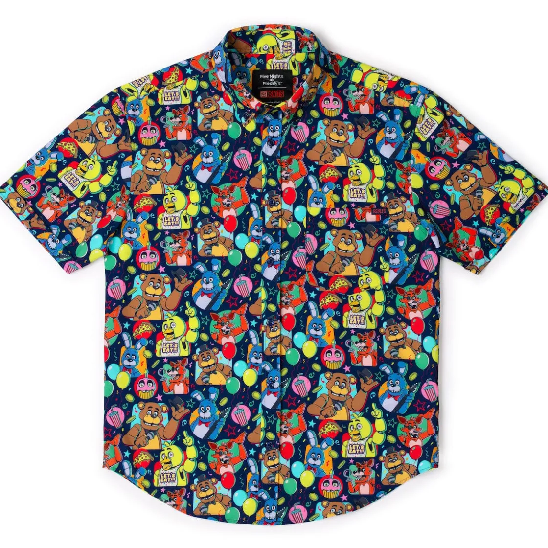 Five Nights At Freddy's|Short Sleeves|Five Nights at Freddy's Five Nights at Freddy's "Fantasy and Fun" – KUNUFLEX Short Sleeve Shirt