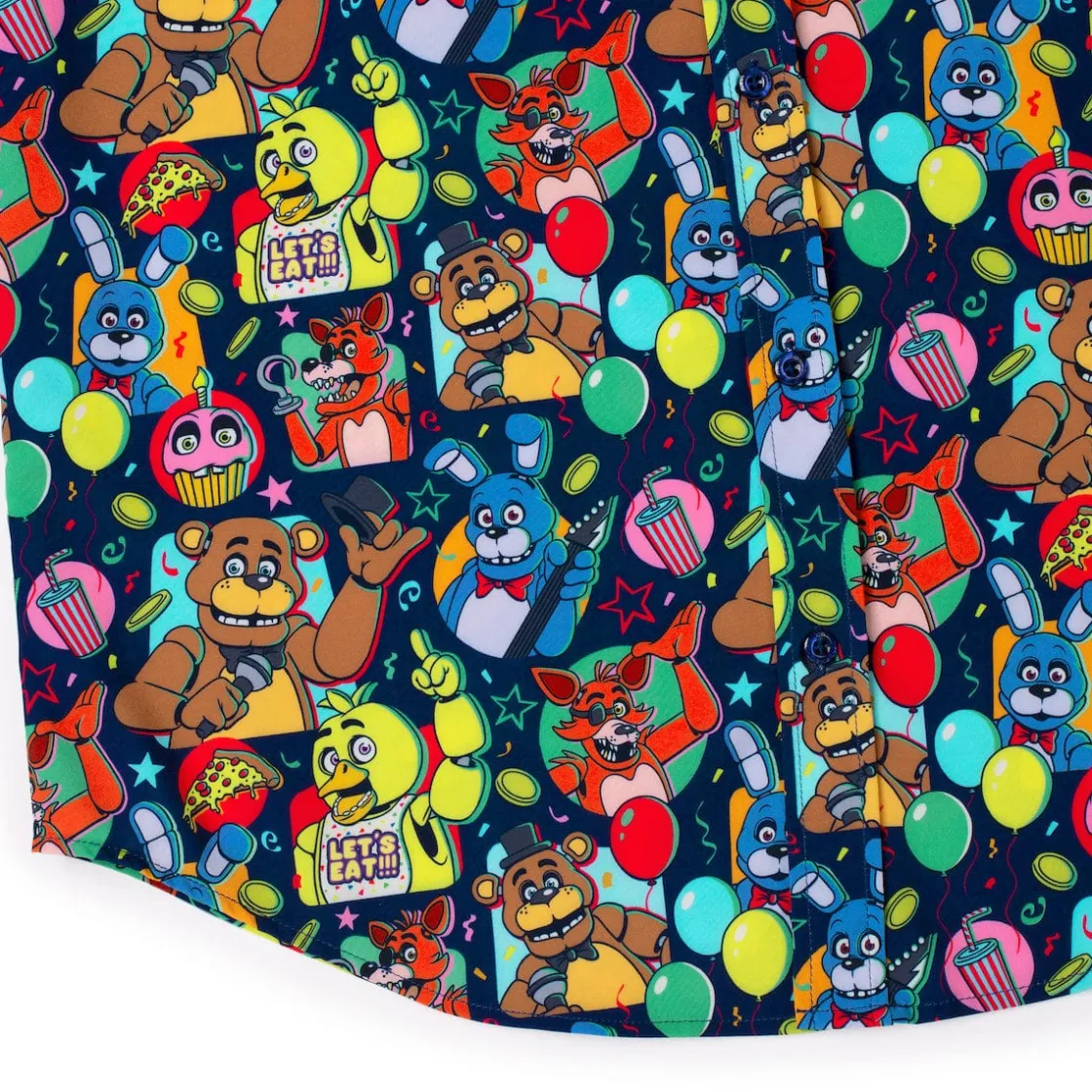 Five Nights At Freddy's|Short Sleeves|Five Nights at Freddy's Five Nights at Freddy's "Fantasy and Fun" – KUNUFLEX Short Sleeve Shirt