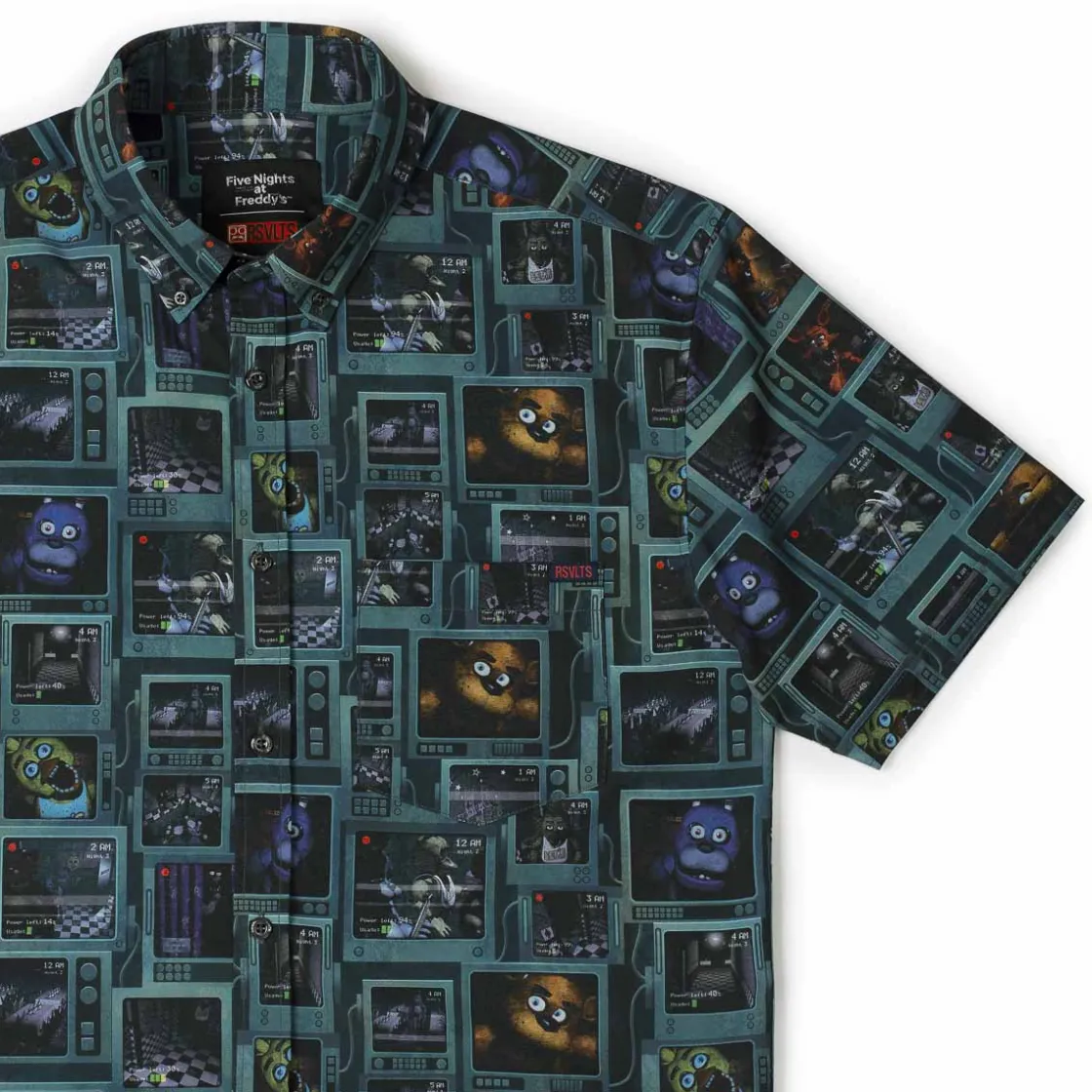 Five Nights At Freddy's|Short Sleeves|Five Nights at Freddy's Five Nights at Freddy's "Night Shift Nightmare" – KUNUFLEX Short Sleeve Shirt
