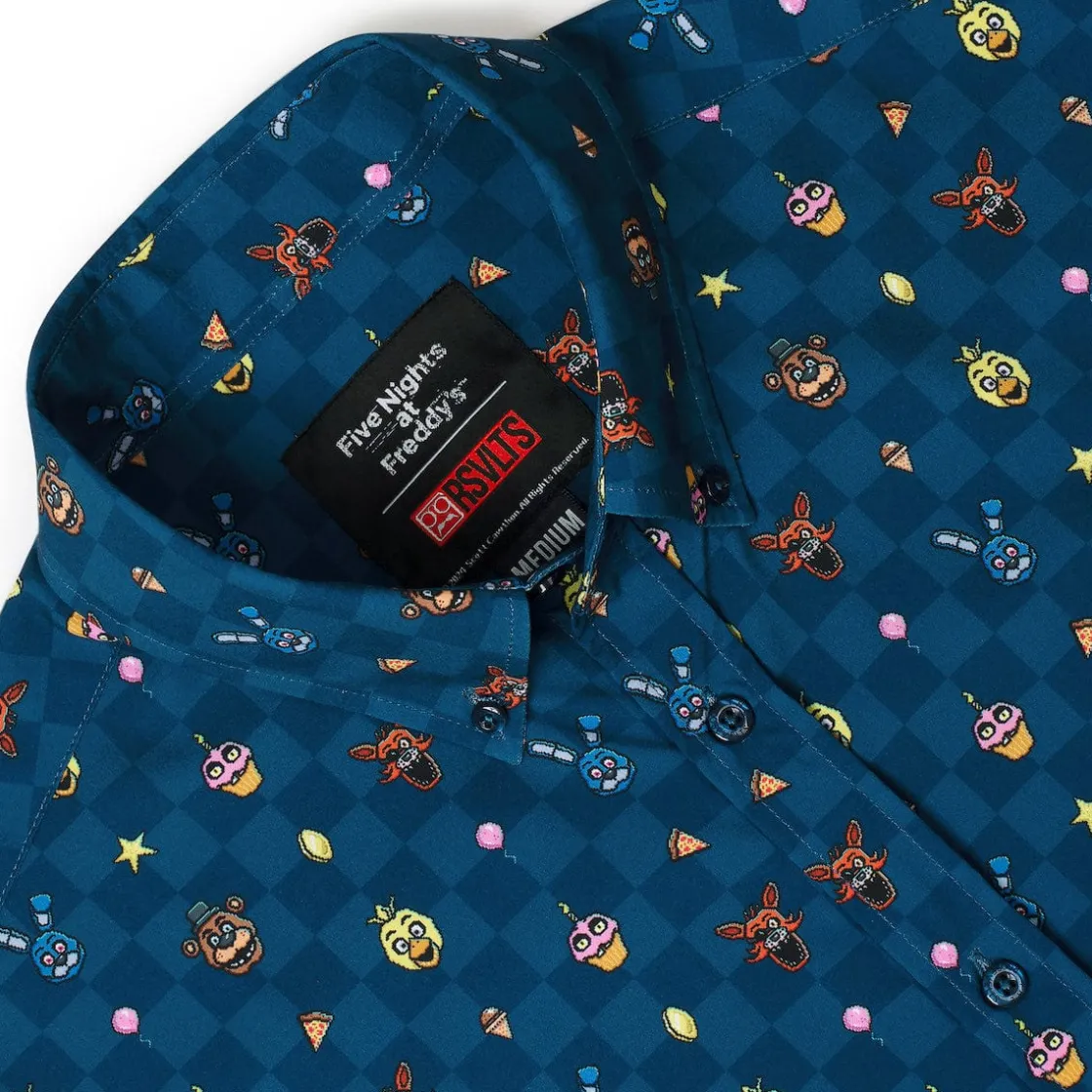 Five Nights At Freddy's|Short Sleeves|Five Nights at Freddy's Five Nights at Freddy's "Pixel Peril" – KUNUFLEX Short Sleeve Shirt