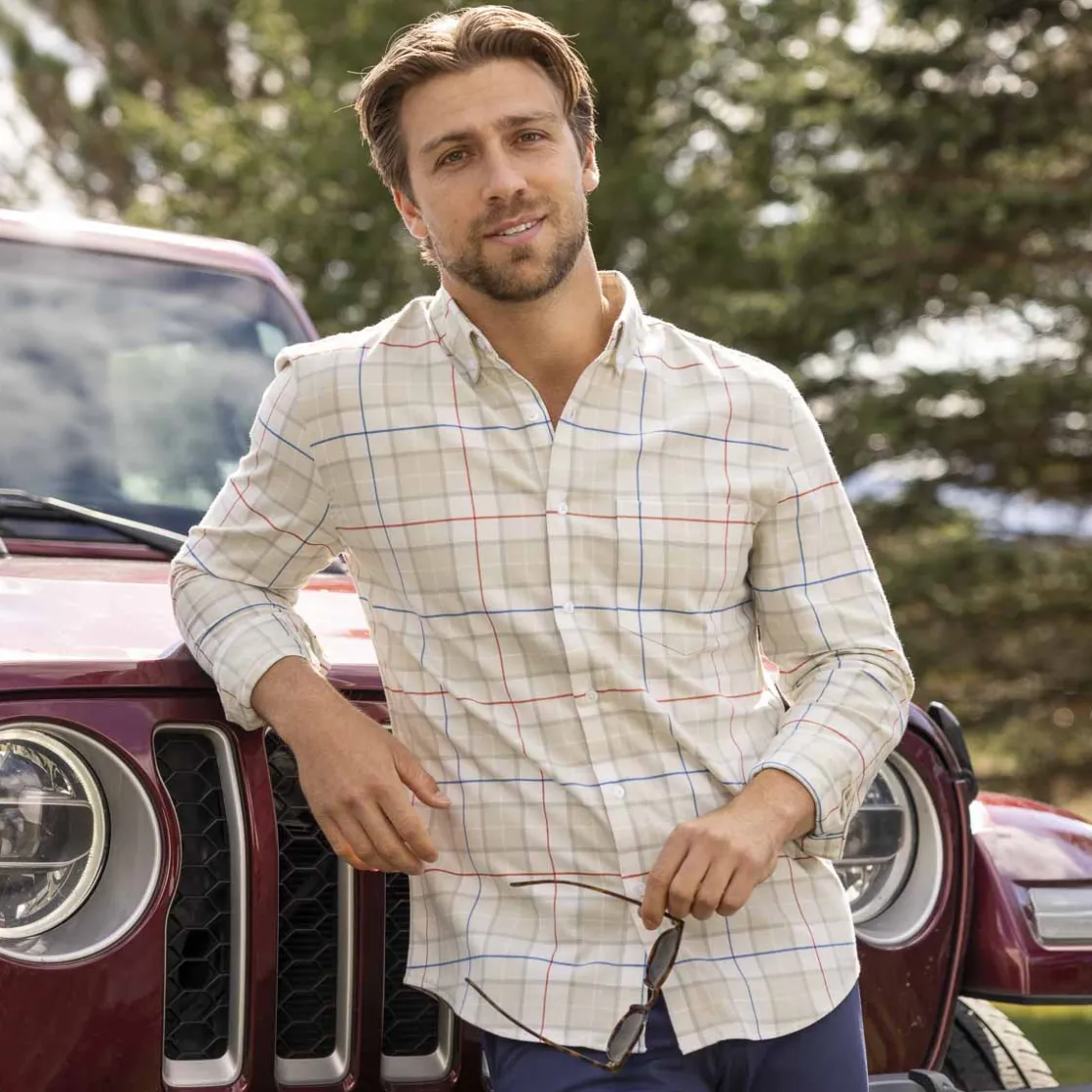 Flannels|Long Sleeves|RSVLTS Flanley Tucci – BorlandFlex™ Long Sleeve Flannel