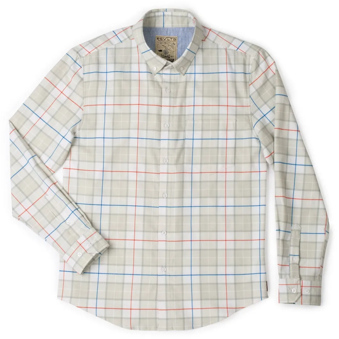 Flannels|Long Sleeves|RSVLTS Flanley Tucci – BorlandFlex™ Long Sleeve Flannel