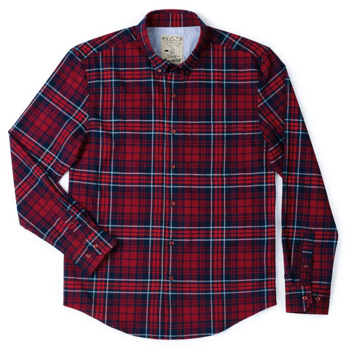 Flannels|Long Sleeves|RSVLTS Flanthony Hopkins – BorlandFlex™ Long Sleeve Flannel
