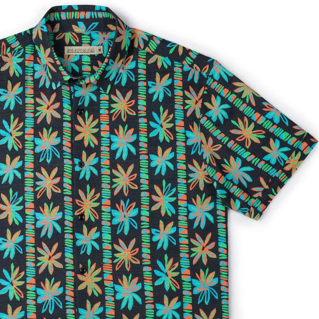 Short Sleeve Shirts|Bamboo|RSVLTS Fleur-escent – Bamboo Short Sleeve Shirt