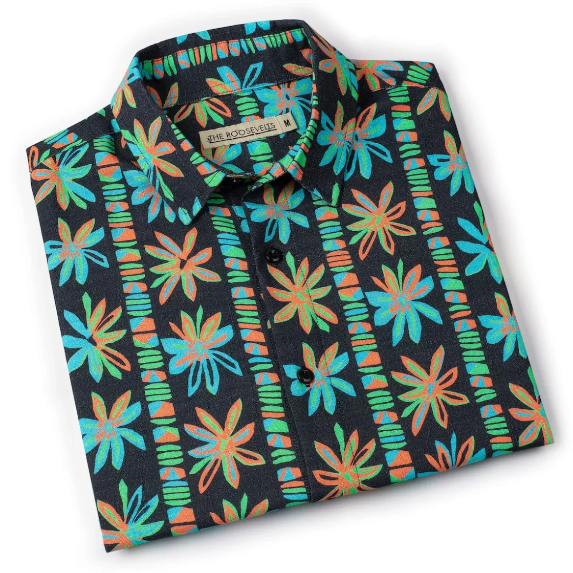 Short Sleeve Shirts|Bamboo|RSVLTS Fleur-escent – Bamboo Short Sleeve Shirt