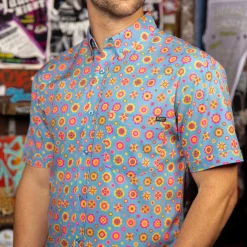 Short Sleeve Shirts|Short Sleeves|RSVLTS Flower Ballad – KUNUFLEX Short Sleeve Shirt