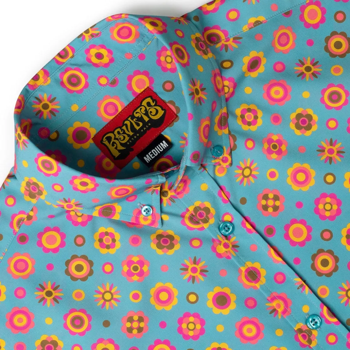 Short Sleeve Shirts|Short Sleeves|RSVLTS Flower Ballad – KUNUFLEX Short Sleeve Shirt