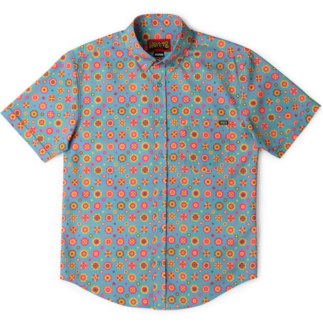 Short Sleeve Shirts|Short Sleeves|RSVLTS Flower Ballad – KUNUFLEX Short Sleeve Shirt