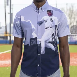 Baseball Hall Of Fame|Baseball|National Baseball Hall of Fame Frank Thomas "The Big Hurt" – KUNUFLEX Short Sleeve Shirt
