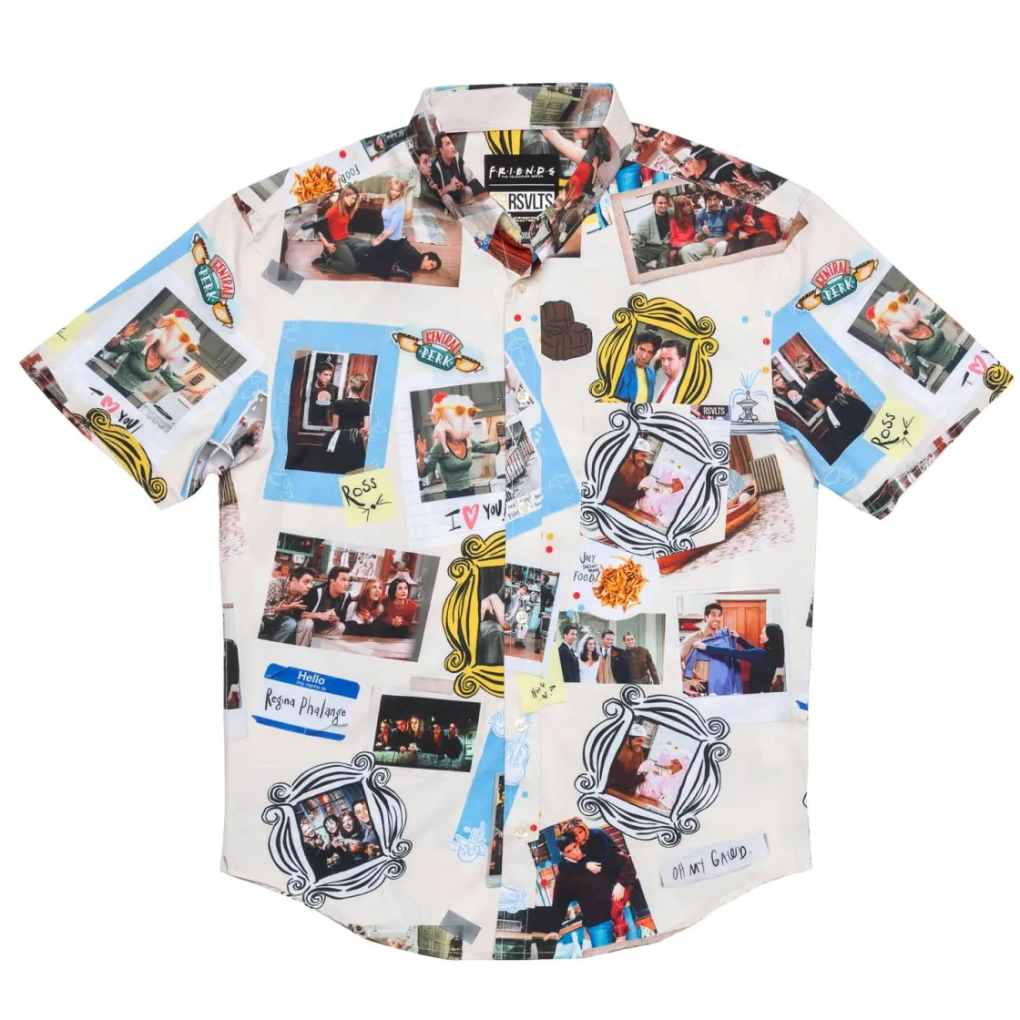Friends|Warner Bros.|Friends "The One with the Memories" – KUNUFLEX Short Sleeve Shirt