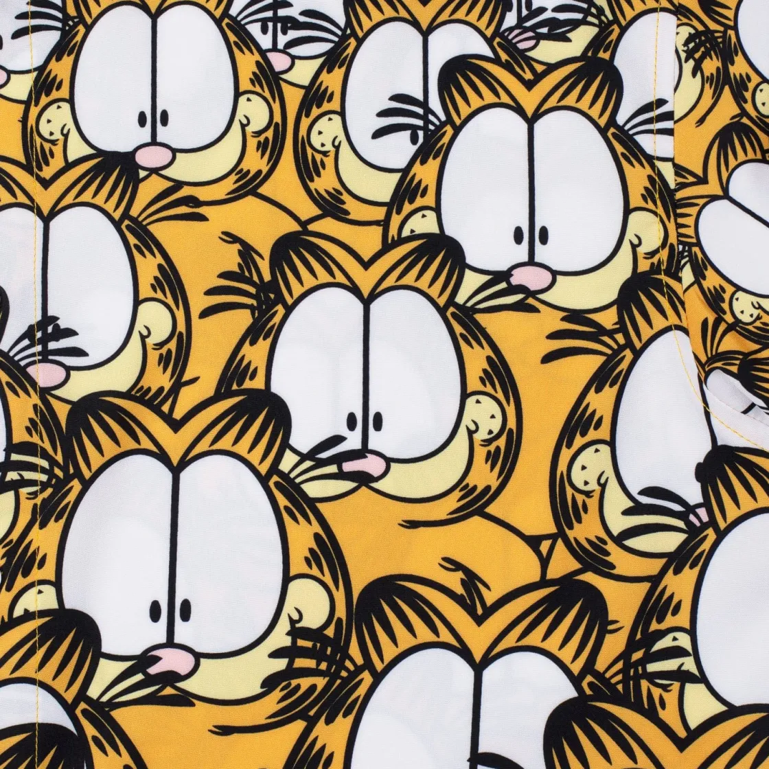 Garfield|Nickelodeon|Garfield “Love Me, Feed Me, Never Leave Me” – KUNUFLEX Short Sleeve Shirt
