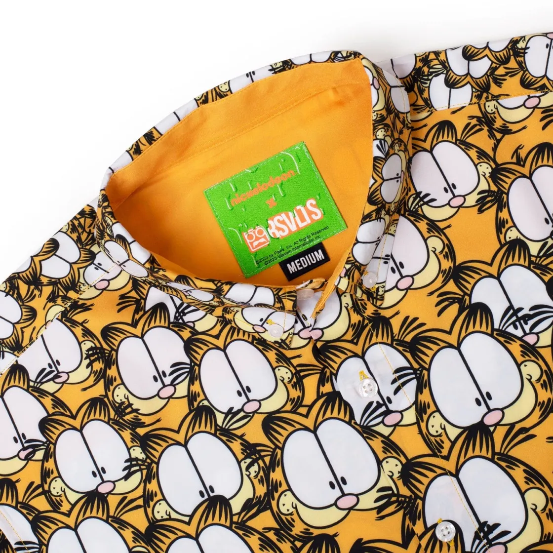 Garfield|Nickelodeon|Garfield “Love Me, Feed Me, Never Leave Me” – KUNUFLEX Short Sleeve Shirt