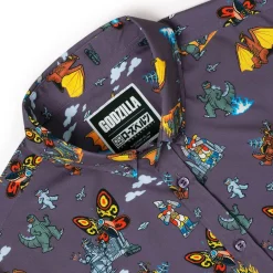 Godzilla|Short Sleeves|Godzilla “Kaiju Chaos” – KUNUFLEX Short Sleeve Shirt