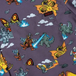 Godzilla|Short Sleeves|Godzilla “Kaiju Chaos” – KUNUFLEX Short Sleeve Shirt