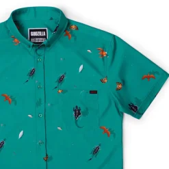 Godzilla|Short Sleeves|Godzilla “Monsters Unleashed” – KUNUFLEX Short Sleeve Shirt