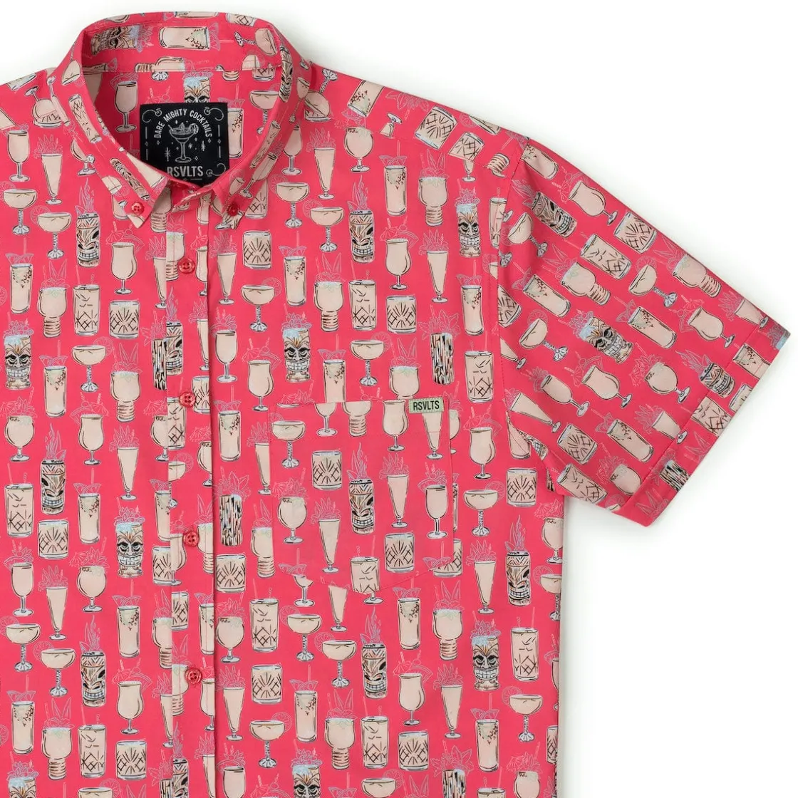 Short Sleeve Shirts|Matching Sets|RSVLTS Good Libations – KUNUFLEX Short Sleeve Shirt