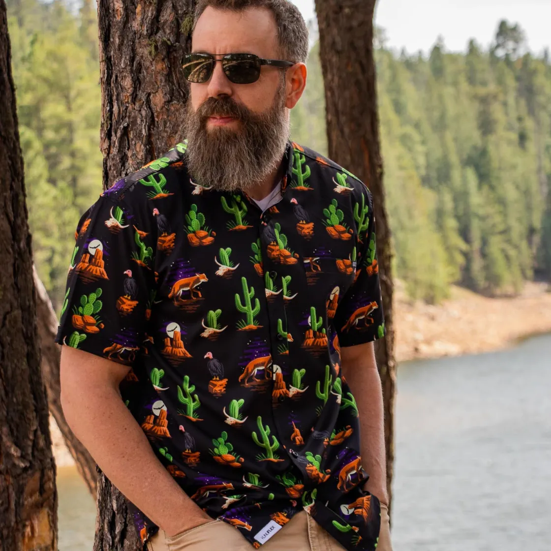 Short Sleeve Shirts|Paging Mr. Morrow|RSVLTS Grand Canyon – KUNUFLEX Short Sleeve Shirt