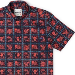Short Sleeve Shirts|Americana|RSVLTS Grillaxin’ – KUNUFLEX Short Sleeve Shirt