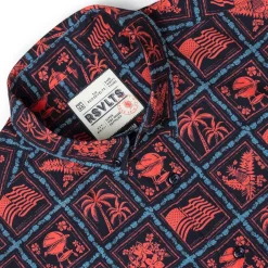 Short Sleeve Shirts|Americana|RSVLTS Grillaxin’ – KUNUFLEX Short Sleeve Shirt