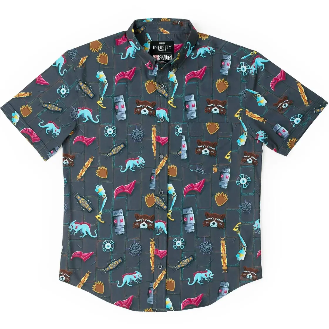 Marvel|Marvel|Marvel Guardians of the Galaxy “Jailbreak” – KUNUFLEX Short Sleeve Shirt