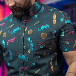 Marvel|Marvel|Marvel Guardians of the Galaxy “Jailbreak” – KUNUFLEX Short Sleeve Shirt